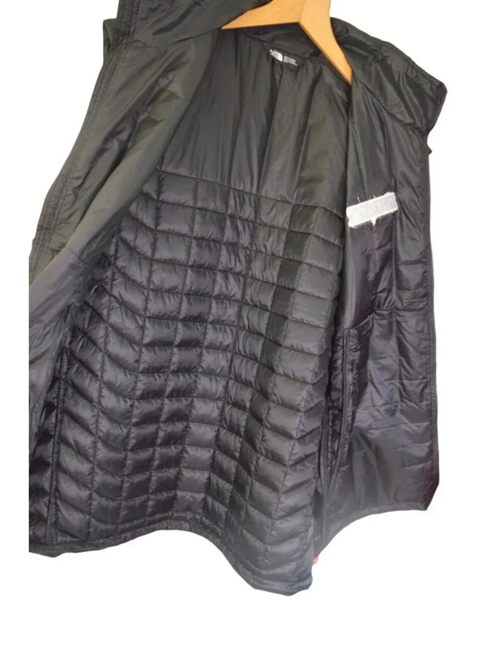 NWT The North Face Thermoball  J.B. Hunt Black Puffer Work Vest Men's Size XL